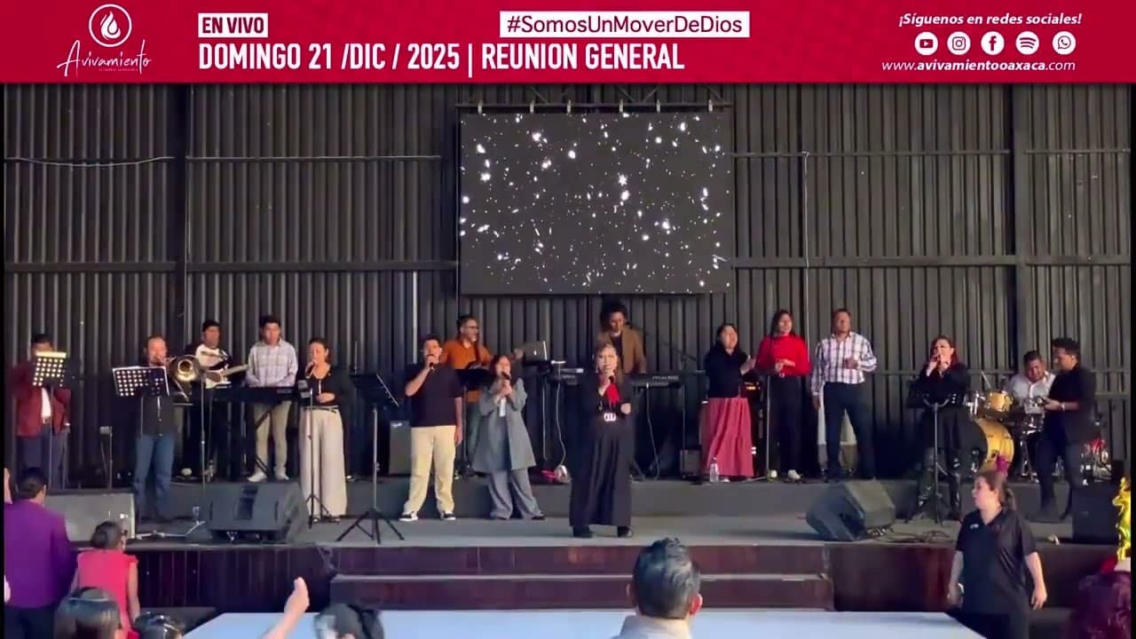 Alabanza Que Parte el Cielo 🔥 | Aviva Band EN VIVO | Avivamiento Oaxaca 21 DIC 2025